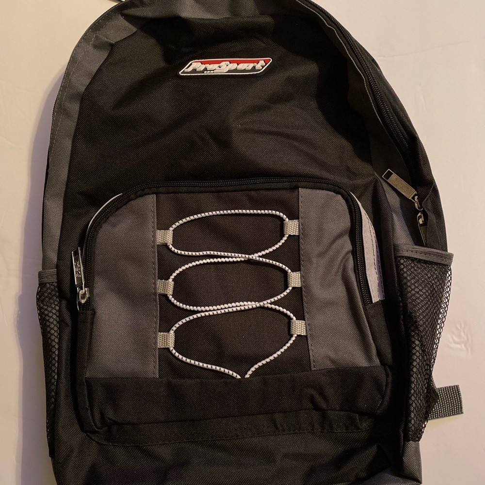 Pro Sport Backpack/Black/Gray